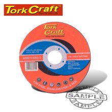 Tork Craft Cutting Disc Stainless Steel 115 X 3.0 X 22.22mm