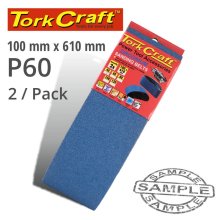 Sanding Belt Zirconium 100 X 610mm 60grit 2/Pack Sanding Belt Zirconium 100 X 610mm 60grit 2/Pack
