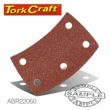 Tork Craft Sanding Pads Curved 60 Grit Velcro Tork Craft Sanding Pads Curved 60 Grit Velcro