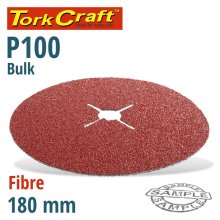 Tork Craft Fibre Disc 180mm 100 Grit Bulk Tork Craft Fibre Disc 180mm 100 Grit Bulk