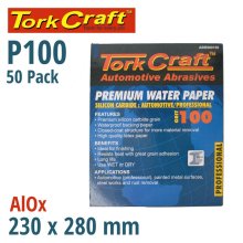 Tork Craft Premium Waterproof Paper 100 Grit 230 X 28 (50 Piece) Automotive Tork Craft Premium Waterproof Paper 100 Grit 230 X 28 (50 Piece) Automotive
