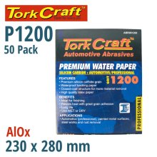 Tork Craft Premium Waterproof Paper 1200 Grit 230 X 280 (50 Piece) Automotive Tork Craft Premium Waterproof Paper 1200 Grit 230 X 280 (50 Piece) Automotive