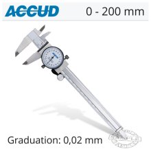 Accud Dial Caliper 0-200mm Accud Dial Caliper 0-200mm