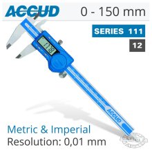 Accud Digital Caliper 0-150mm/0-6" Accud Digital Caliper 0-150mm/0-6"