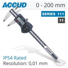Accud Digital Caliper 0-200mm/0-8" Accud Digital Caliper 0-200mm/0-8"