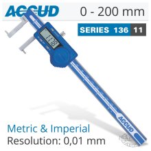 Accud Digital Inside Point Caliper 25-200mm Accud Digital Inside Point Caliper 25-200mm