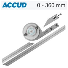 Accud Dial Protractor 0-360 Accud Dial Protractor 0-360