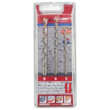 Alpen Profi Beton 3 Piece Set Hex Shank 5 6 8mm Alpen Profi Beton 3 Piece Set Hex Shank 5 6 8mm