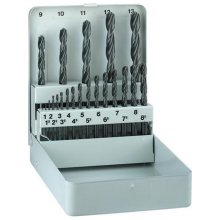 Alpen HSS Sprint Drill Bit Set 21 Piece 1-8mm X 0.5 + 9-13mm X 1.0 In Metal Alpen HSS Sprint Drill Bit Set 21 Piece 1-8mm X 0.5 + 9-13mm X 1.0 In Metal