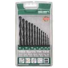 Alpen HSS Sprint Drill Bit Set 13 Piece 1.5-6.5 3.2+4.8 Alpen HSS Sprint Drill Bit Set 13 Piece 1.5-6.5 3.2+4.8