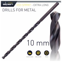 Alpen HSS Super 10mm 265 X 185 Extra Long Alpen HSS Super 10mm 265 X 185 Extra Long