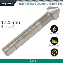 Alpen Hss-Eco5 Countersink 90 12.4 Din 335 Shape C