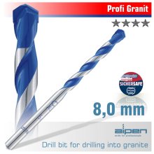 Alpen Granite Drill Bit 8.0mm Alpen Granite Drill Bit 8.0mm