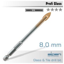 Alpen Glass And Tile Drill Bit 8mm Alpen Glass And Tile Drill Bit 8mm
