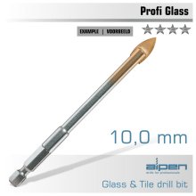Alpen Glass And Tile Drill Bit 10mm Alpen Glass And Tile Drill Bit 10mm