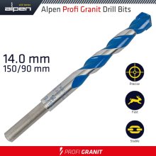 Alpen Profi Keramo Tile Ceramic Marble Bit 14Mm