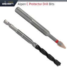 Alpen Concrete C Protector Drill Bits 8.0Mm X2 Alpen Concrete C Protector Drill Bits 8.0Mm X2