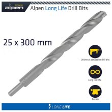 Alpen Masonry Drill Bit Long Life 25 X 300mm Alpen Masonry Drill Bit Long Life 25 X 300mm
