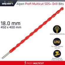Alpen Profi Multicut Sds+ Shank Plw 18 X 450