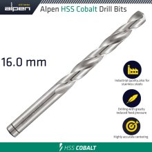 Alpen Hss Cobalt Din 338 16Mm Bulk Alpen Hss Cobalt Din 338 16Mm Bulk