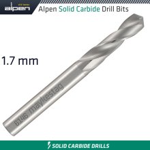 Alpen Solid Carbide Drill Bit 1.7 Alpen Solid Carbide Drill Bit 1.7