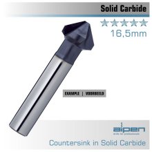 Alpen Counter Sink Solid Tungsten 16.5mm X 10mm Alpen Counter Sink Solid Tungsten 16.5mm X 10mm