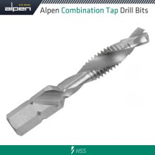 Alpen Combination Tap Plw M6 1/4" Shank Alpen Combination Tap Plw M6 1/4" Shank