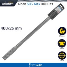 Alpen Demolisher Max Flat Chisel 400X25 Sds-Max Alpen Demolisher Max Flat Chisel 400X25 Sds-Max