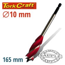 Tork Craft 4 Flute Wood Boring Bit 10mm Tork Craft 4 Flute Wood Boring Bit 10mm