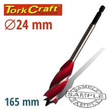 Tork Craft 4 Flute Wood Boring Bit 24mm Tork Craft 4 Flute Wood Boring Bit 24mm