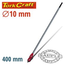 Tork Craft 10 X 400mm 4 Flute Wood Boring Bit Tork Craft 10 X 400mm 4 Flute Wood Boring Bit
