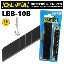 Olfa Blades Excel Black 10/Pk Carded Ultra Sharp Olfa Blades Excel Black 10/Pk Carded Ultra Sharp