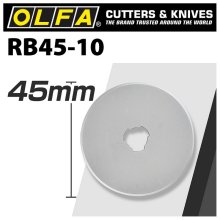 Olfa Blades Rotary Rb45-10 10/Pack Olfa Blades Rotary Rb45-10 10/Pack