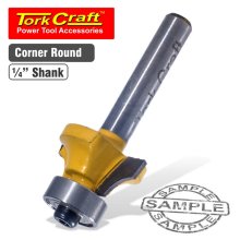 Tork Craft Router Bit Corner Round 3/16" Tork Craft Router Bit Corner Round 3/16"