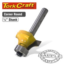 Tork Craft Router Bit Corner Round 1/4" Tork Craft Router Bit Corner Round 1/4"
