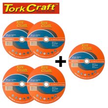 Tork Craft 5 + 1 Cutting Disc Steel 230 X 3.0 X 22.2mm Tork Craft 5 + 1 Cutting Disc Steel 230 X 3.0 X 22.2mm