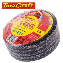Flap Disc Zirconium 115mm 40 Grit Flat 4+1 Free