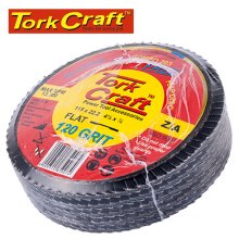 Flap Disc Zirconium 115mm 120 Grit Flat 4+1 Free