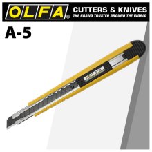 Olfa One Way Lock Cutter With Black Blade Snap Off Knife Olfa One Way Lock Cutter With Black Blade Snap Off Knife