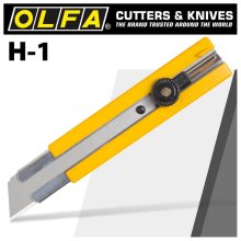 Olfa Cutter Model H-1 Extra Heavy Duty Snap Off Knife Cutter Olfa Cutter Model H-1 Extra Heavy Duty Snap Off Knife Cutter