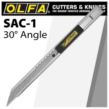 Olfa Graphic Art Knife Stainless 30 Degree Angled Blade Snap Off Olfa Graphic Art Knife Stainless 30 Degree Angled Blade Snap Off