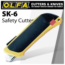 Olfa Safety Knife Auto Retract + 3 Extra Blades Olfa Safety Knife Auto Retract + 3 Extra Blades