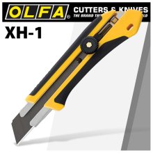 Olfa Extra Heavy Duty Cutter Xh-1 25mm X-Design Series Snap Off Knife Olfa Extra Heavy Duty Cutter Xh-1 25mm X-Design Series Snap Off Knife