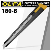 Olfa Model 180 Black Steel Snap Off Knife Cutter Olfa Model 180 Black Steel Snap Off Knife Cutter