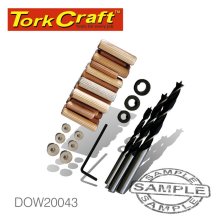 Tork Craft Dowel Kit 6/8/10mm - 43 Piece Tork Craft Dowel Kit 6/8/10mm - 43 Piece