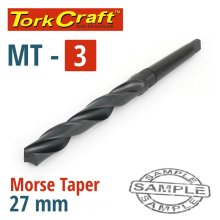Tork Craft Drill Bit HSS Morse Taper 27mm X Mt3