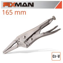 Fixman Long Nose Lock Grip Pliers 6"/165mm Fixman Long Nose Lock Grip Pliers 6"/165mm