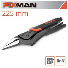 Fixman Long Nose Lock Grip Pliers 9"/225mm Fixman Long Nose Lock Grip Pliers 9"/225mm