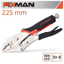 Fixman Curved Jaw Lock Grip Pliers 10"/225mm Fixman Curved Jaw Lock Grip Pliers 10"/225mm