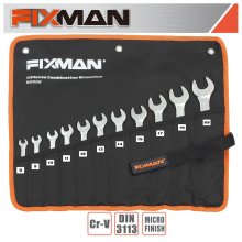 Fixman 11pcs Combination Spanner Set 8-9-10-11-12-13-14-15-17-19-22 Fixman 11pcs Combination Spanner Set 8-9-10-11-12-13-14-15-17-19-22